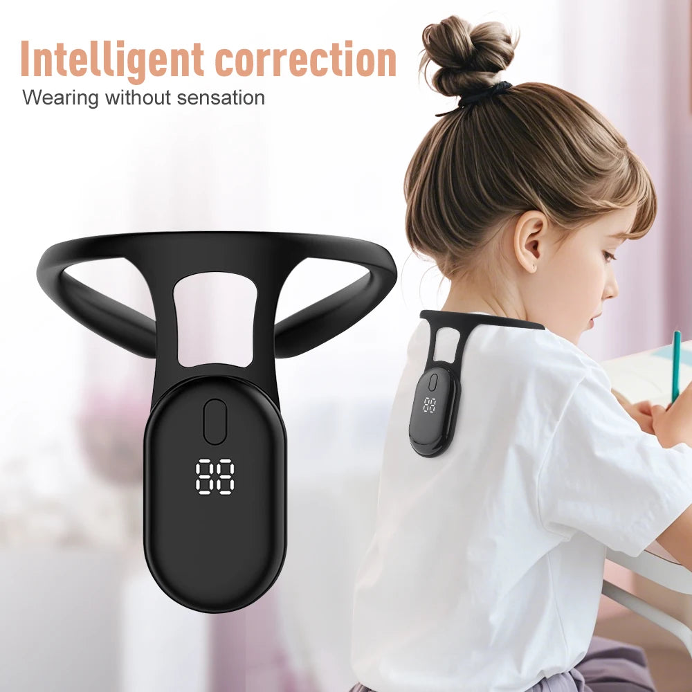 Back Posture Corrector Posture Correction Improve Hunchback Back and Shoulder Relax Time Vibration Reminder for Adults & Kids