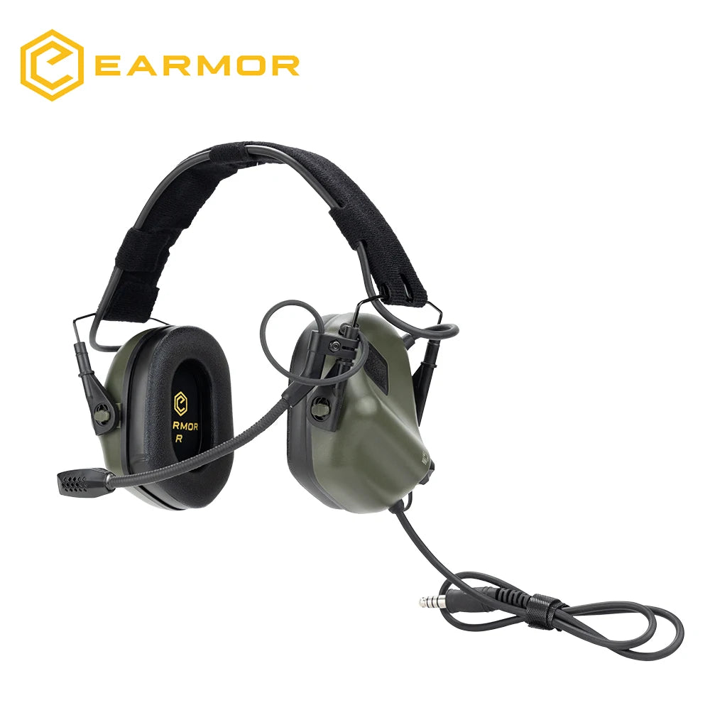 EARMOR M32 SE Tactical Headset - Electronic Noise Reduction for Shooting & Hunting