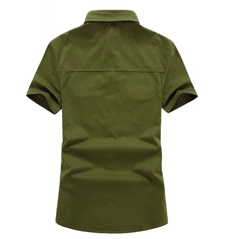 Summer Military Shirt - Airborne Tactical Air Assault Cotton Tee