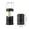 Lampe de camping LED portable, pliable et suspendue, mini lanterne, lampe torche LED puissante et lumineuse, lampe LED de poche