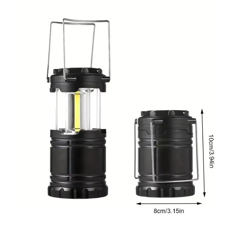 LED Camping Lights Portable Hanging Collapsible Mini Lantern Strong Bright LED Flashlight Handheld LED Light