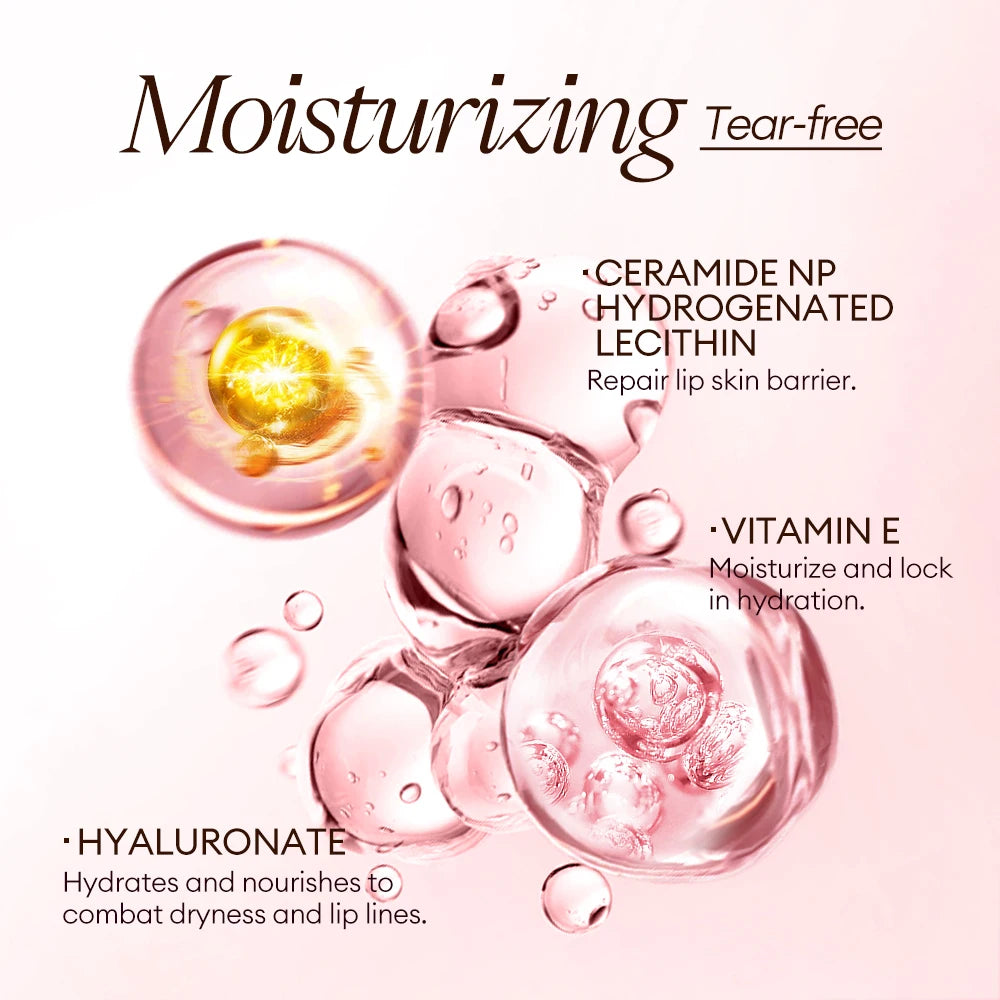 O.TWO.O Lip Stain Lip Tattoo Peel-off Highly Pigmented 48h Color-lock Waterproof Nourish Care Peel-off Lip Tint Lipstick Makeup