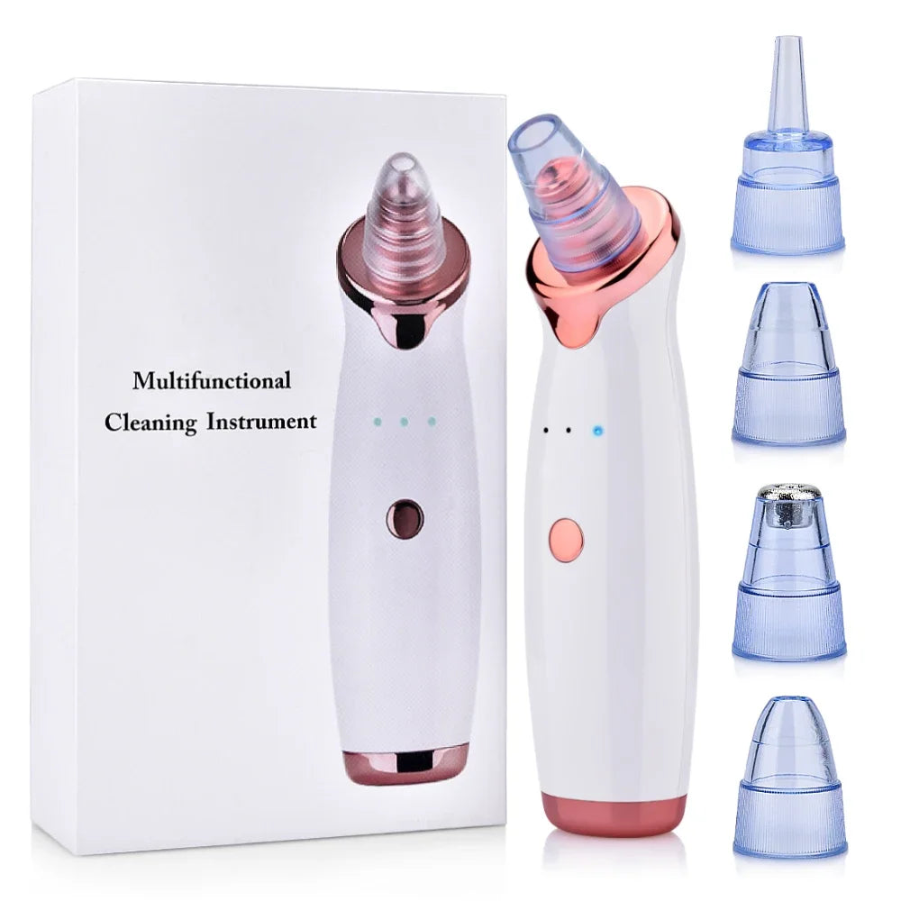 Blackhead Remover - 5 Heads Deep Cleansing Pore Vacuum