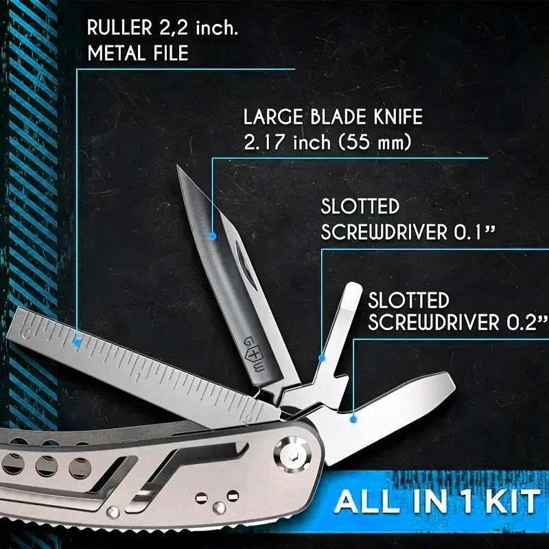 24-in-1 Compact Multitool Kit