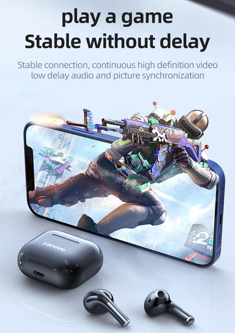 Lenovo LP40 Wireless Bluetooth Earphones