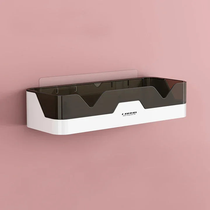 Bath Accessories Home Organizer Shower Shelves Wall Mount Bathroom Shelf WC Shampoo Holder Kitchen Storage Basket Cosmetic Rack