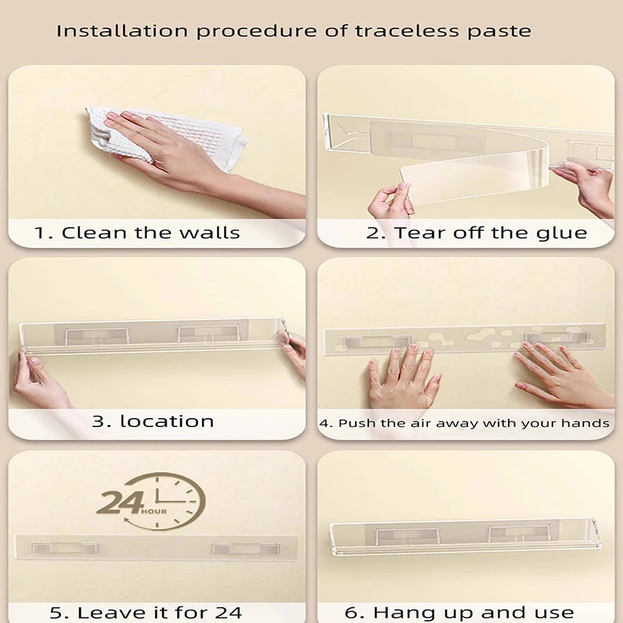 3-Tier Clear Acrylic Nail Polish Display & Storage Organizer