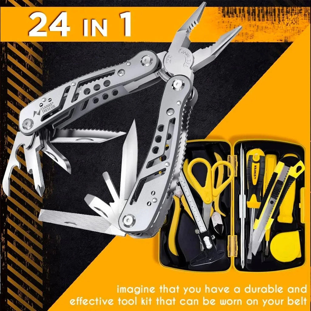 24-in-1 Premium Multitool Pliers Set