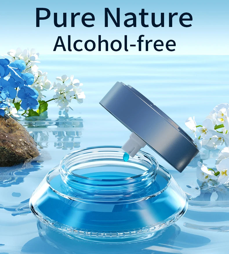 Car Essential Oil Diffuser Smart Spray Portable Wireless Usb Air Perfume Aroma Diffuser For Scent Air Freshener Car  Fragrance