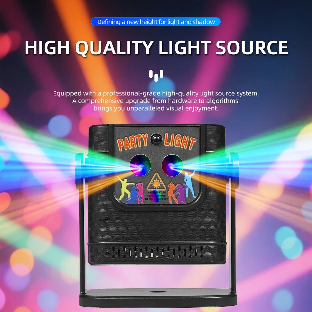 60-Pattern Party Effect Light Projector