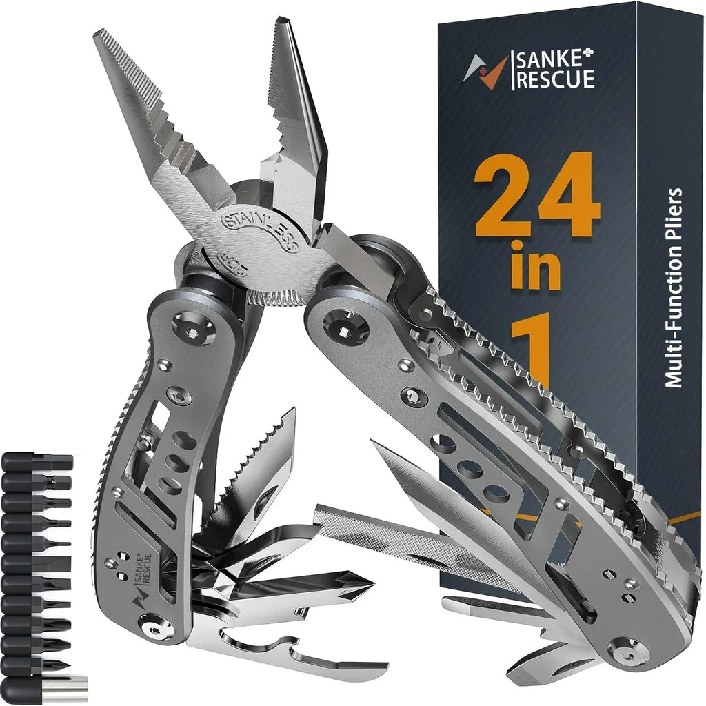 24-in-1 Premium Multitool Pliers Set