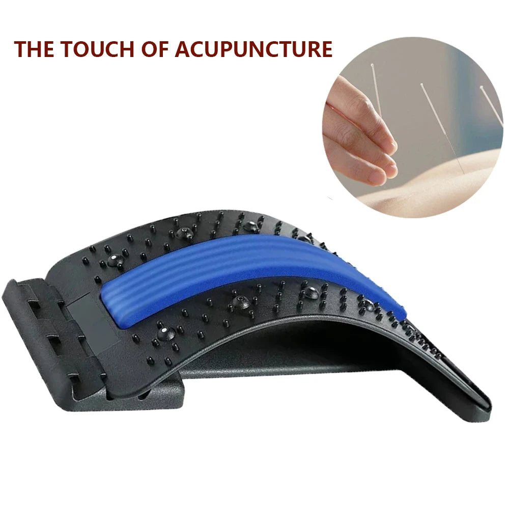Appareil de massage magnétique du dos pour détendre les muscles, correcteur de posture, étirement du dos et de la colonne vertébrale, soutien lombaire et soulagement de la douleur