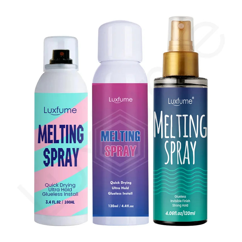 Hair Care Kit Wig Glue Wax Stick Adhesives Remover Lace Tint Mousse Melting Spray Edge Control Wig Installation Set Ultra Hold