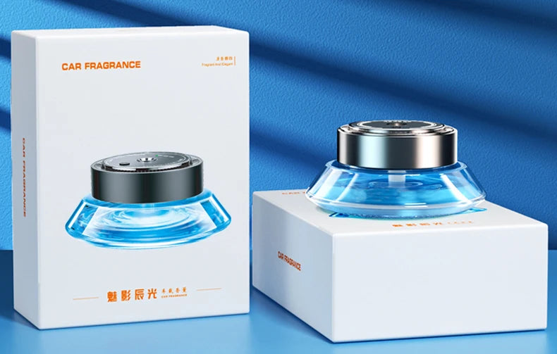 Car Essential Oil Diffuser Smart Spray Portable Wireless Usb Air Perfume Aroma Diffuser For Scent Air Freshener Car  Fragrance