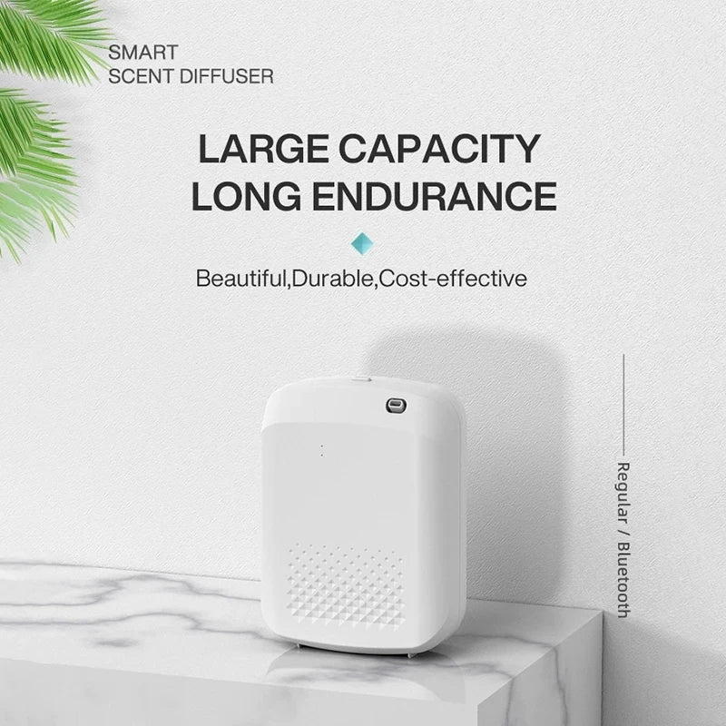 300ml WiFi Waterless Fragrance Diffuser - Smart Scent Distributor for Home & Hotel