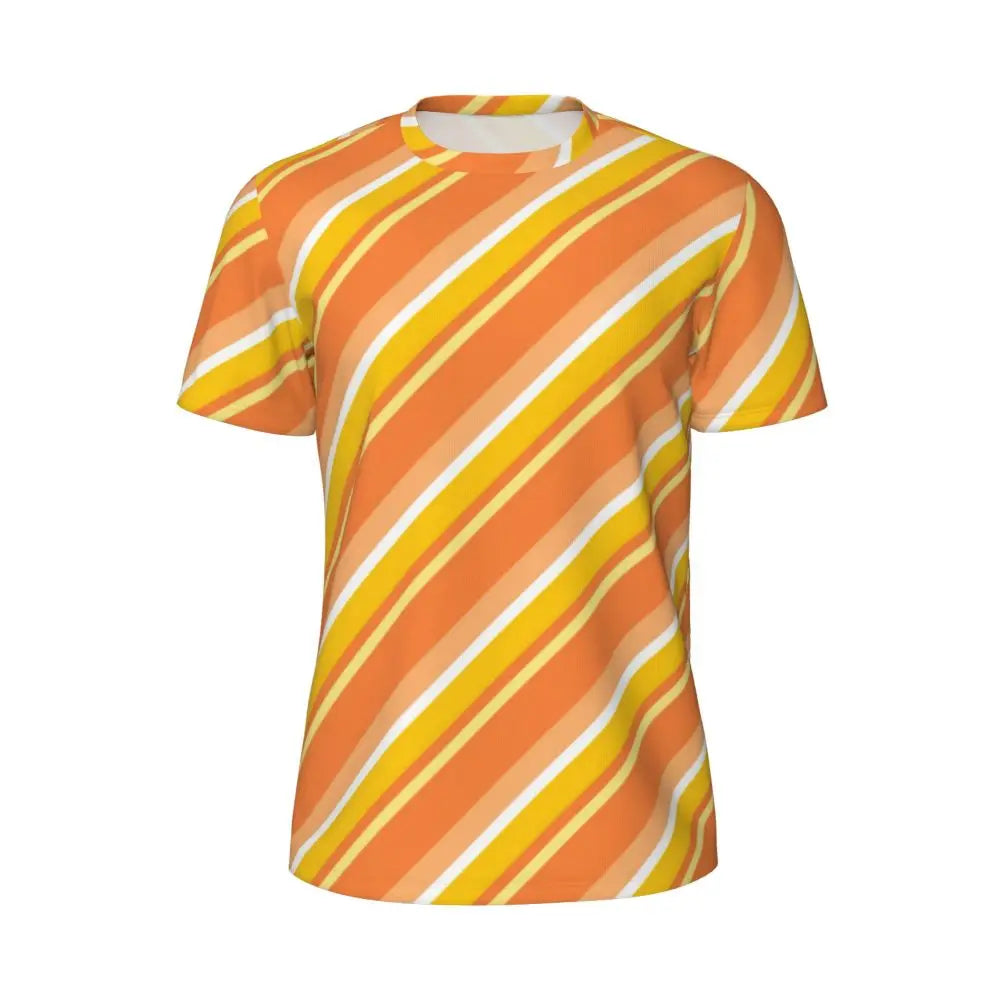 Gym T-Shirt Mondrian Line - Colorful Plaid Y2K Retro Graphic Tee