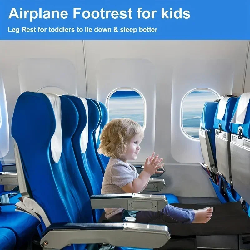Lit de voyage pour enfant en avion, pédales portables pour enfants, hamac d'avion, repose-pieds pour bébé, rallonge de siège d'avion pour tout-petit