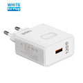 Chargeur USB GaN à charge rapide Quick Charge 3.0, câble Type C, adaptateur pour téléphone portable compatible iPhone, Huawei, Samsung et Xiaomi 14