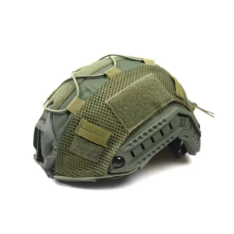 Tactical Helmet Cover - Multi-Camo Fast Helmet Cover for Airsoft & Paintball