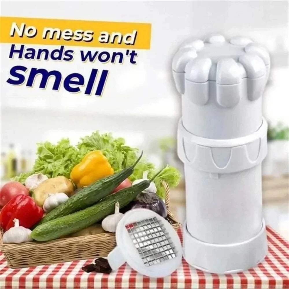 Coupe-ail multifonctionnel, presse-ail, ustensiles de cuisine, accessoire de cuisine pratique, hachoir à légumes