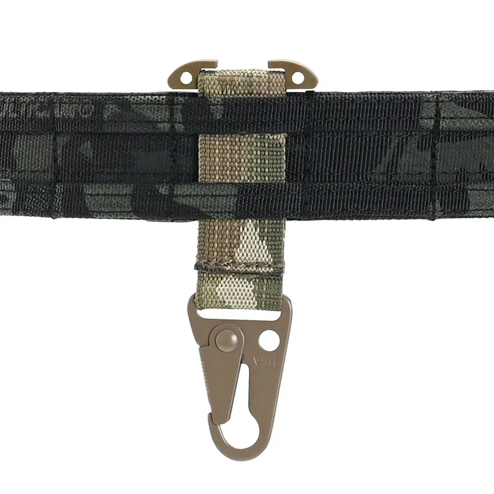 MOLLE T-Mount Carabiner Clip - Tactical Gear Attachment Hook