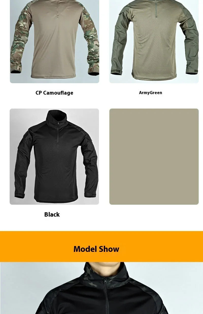 Army Outdoors Long Sleeve T-Shirt - Breathable Training & Hunting Shirt