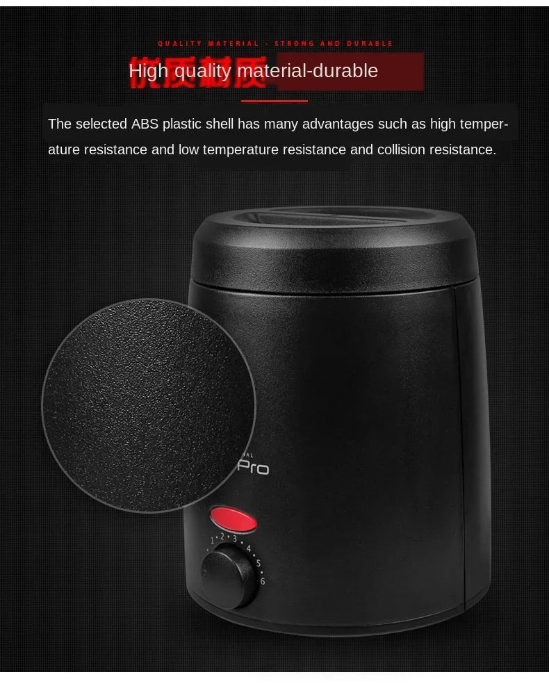 200ML Waxing Kit - Women Men Hard Wax Melt Warmer Kit for Hair Removal-Suitable for Full Body Hair Removal on Sensitive Skin