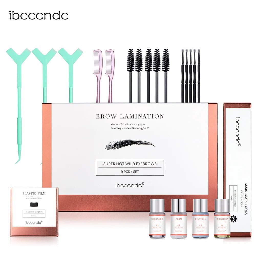 Professional Brow Lamination Kit - At-Home Eyebrow Lift & Perming Set