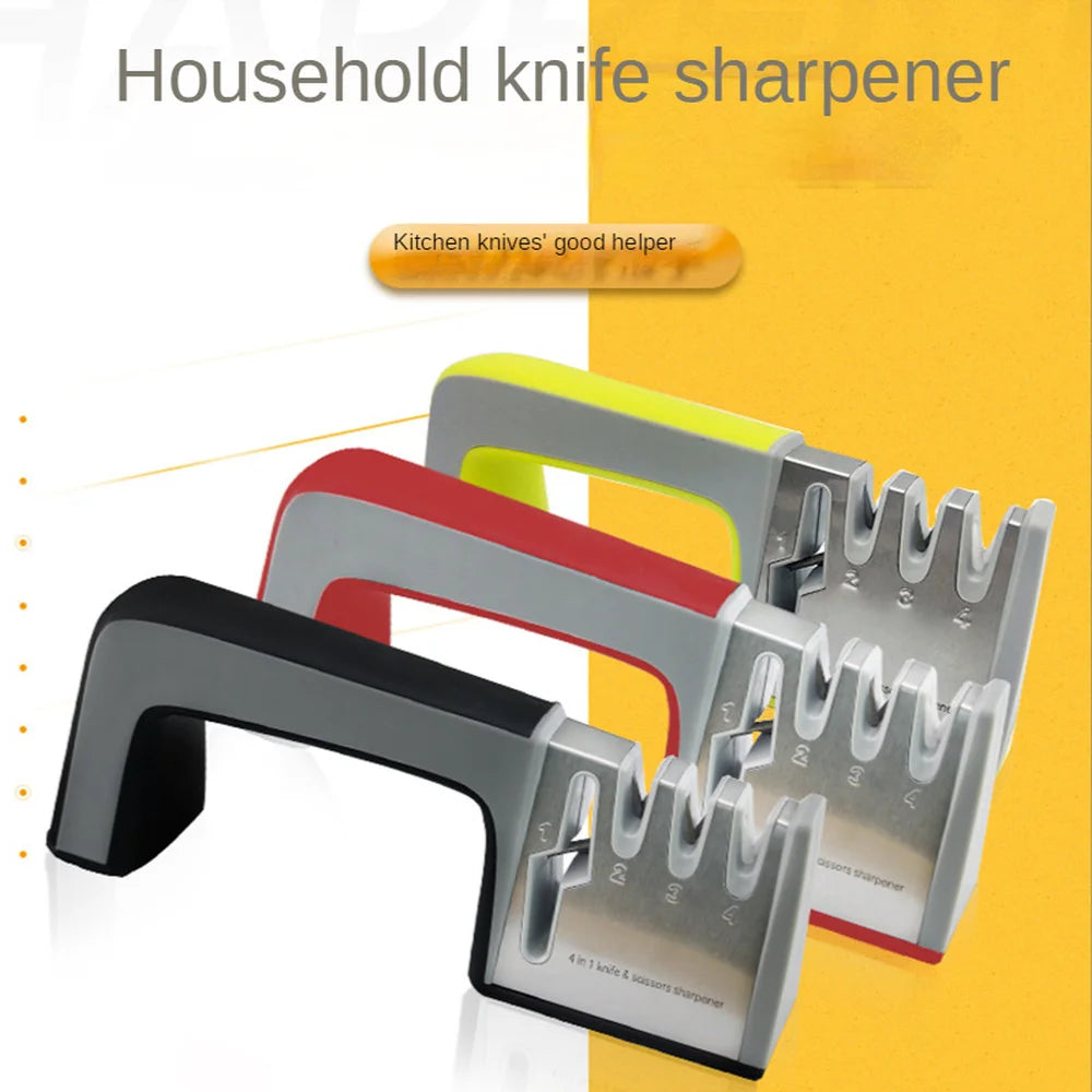 Outil d'affûtage quatre en un, pour une lame plus tranchante et plus efficace, accessoire de cuisine