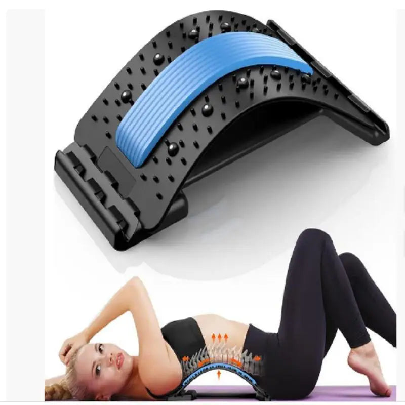 Appareil de massage magnétique du dos pour détendre les muscles, correcteur de posture, étirement du dos et de la colonne vertébrale, soutien lombaire et soulagement de la douleur