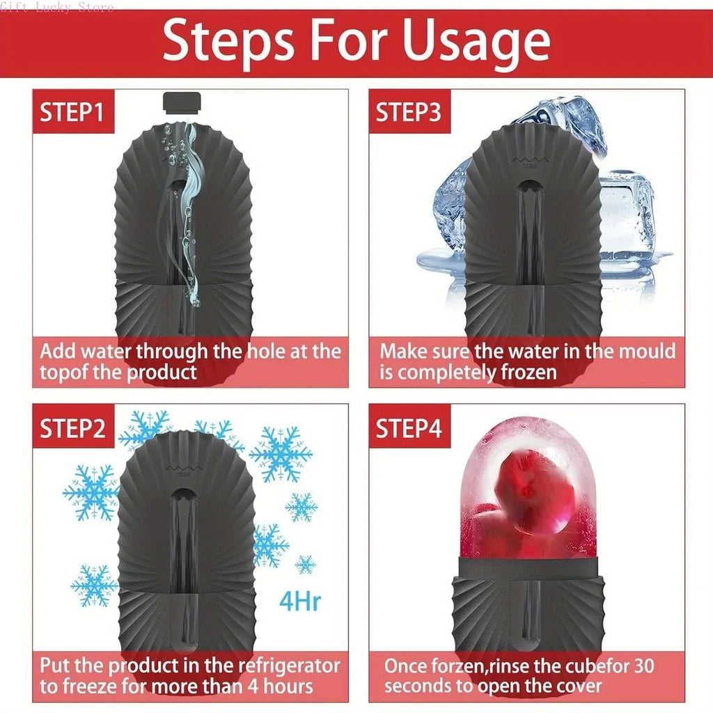 Ice Face Roller - Pore Minimizing Reusable Facial Tool