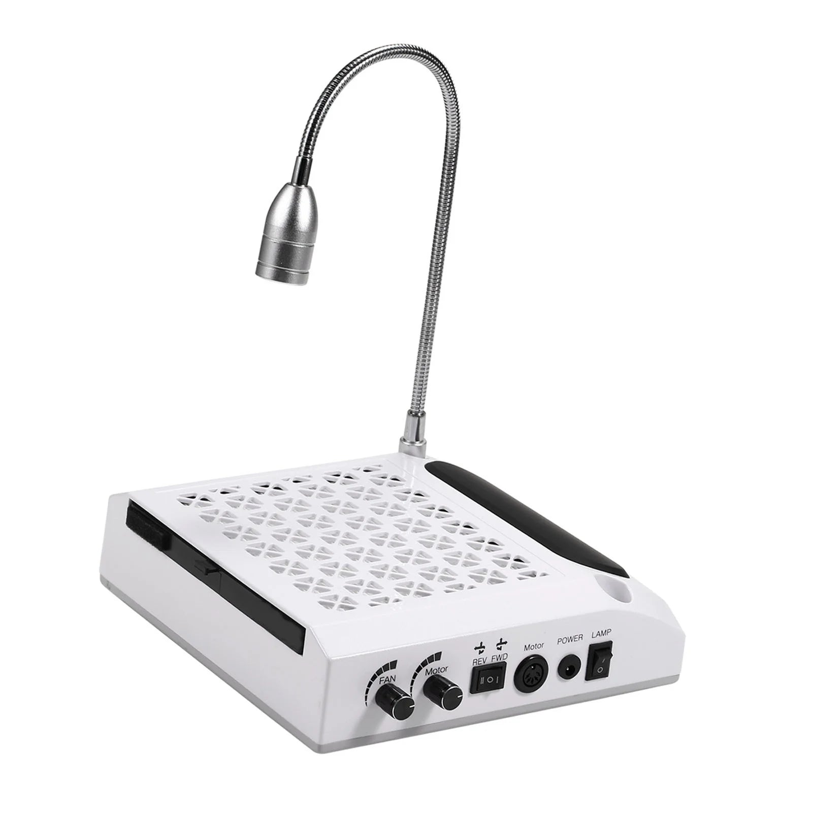 Lampe à ongles + Aspirateur de poussière pour ongles, ponceuse à ongles, nettoyeur de poussière, outils de salon de manucure, kit de beauté des ongles, aspirateur de poussière pour ongles