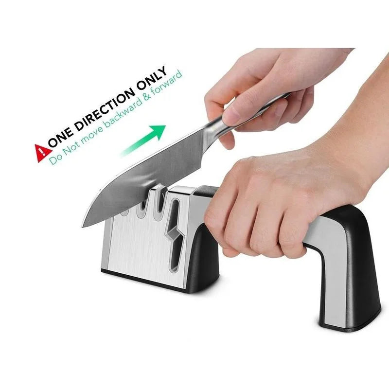 Four in One Sharpening Tool, Making The Blade Sharper and More Useful, Kitchen Accessory