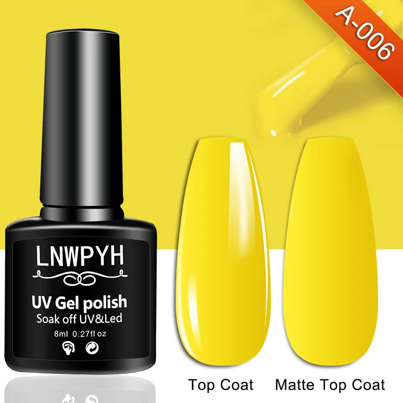 Kit de vernis à ongles semi-permanent avec lampe UV/LED et outils de manucure.