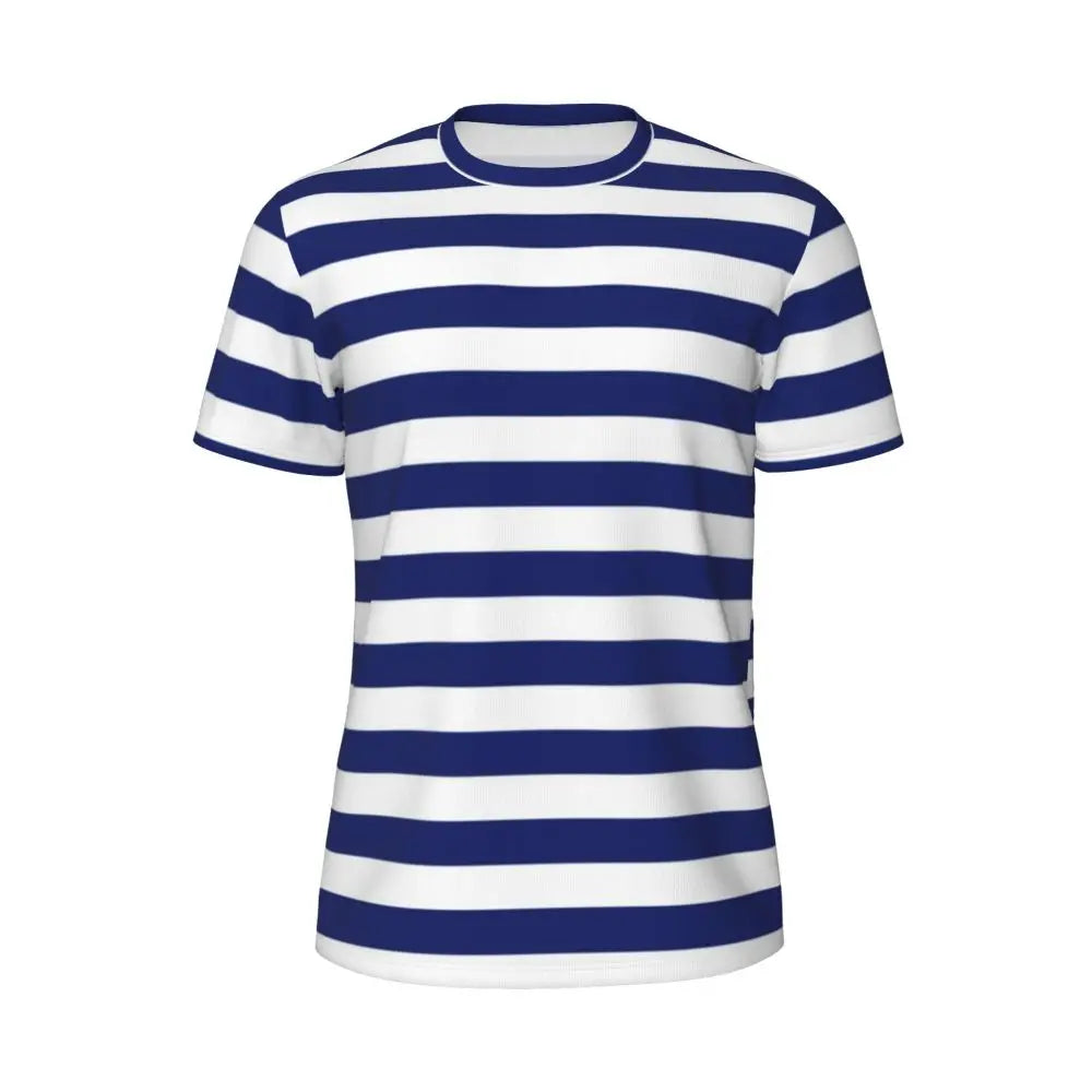 Gym T-Shirt Mondrian Line - Colorful Plaid Y2K Retro Graphic Tee