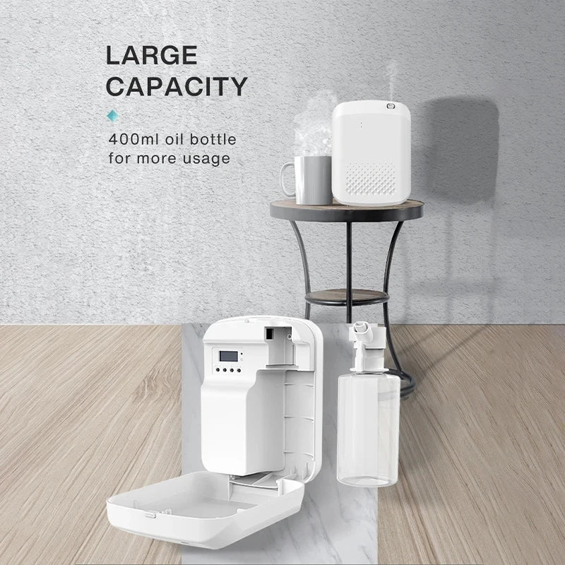 300ml WiFi Waterless Fragrance Diffuser - Smart Scent Distributor for Home & Hotel