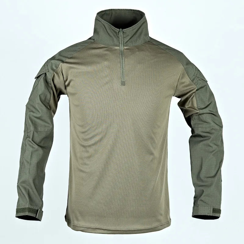 Army Outdoors Long Sleeve Tactical Shirt - Breathable Training & Hiking Tee