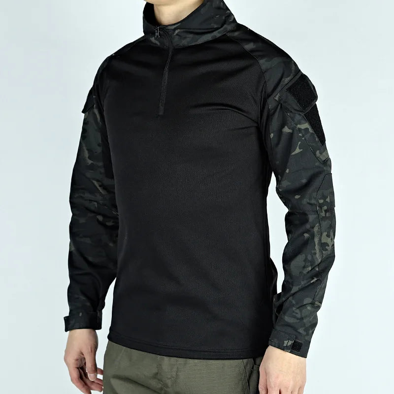 Army Outdoors Long Sleeve Tactical Shirt - Breathable Training & Hiking Tee