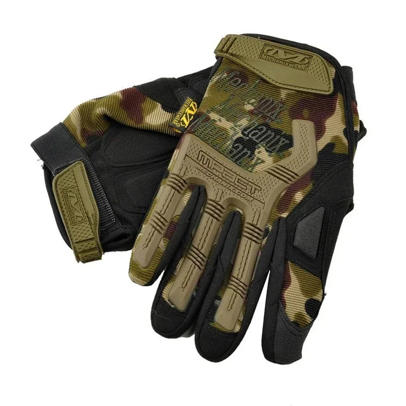 Military Tactics Full Finger Gloves Full Finger Touch Screen Outdoor Sports Bike Motorcycle Gloves Motorcycle Equipments