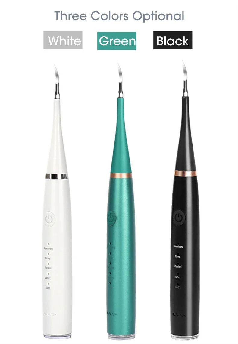3 IN 1 Toothbrush Sonic Dental Teeth Whitening Kit Tooth Whitener Calculus Tartar Remover Tools Cleaner Stain Oral Care