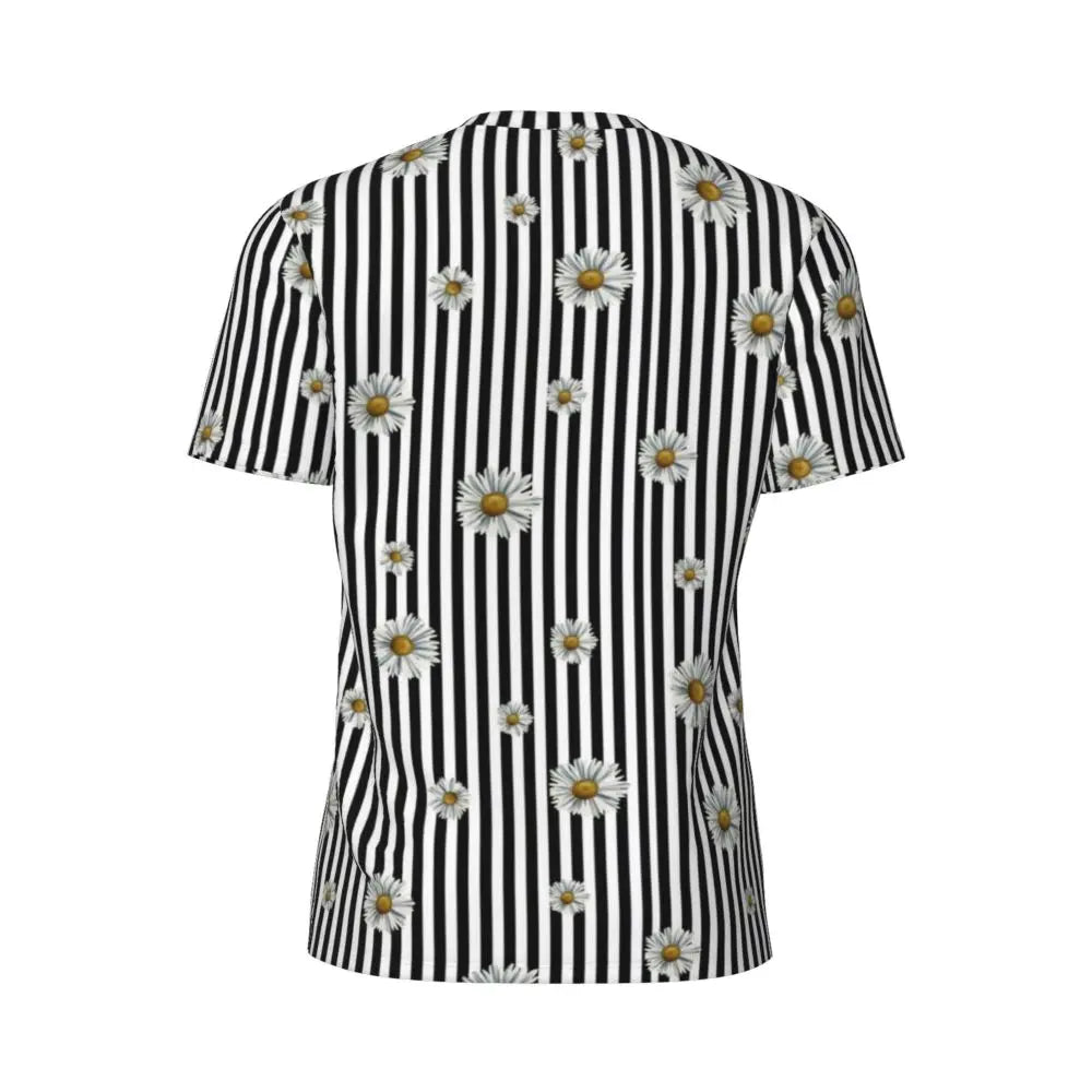 Gym T-Shirt Mondrian Line - Colorful Plaid Y2K Retro Graphic Tee