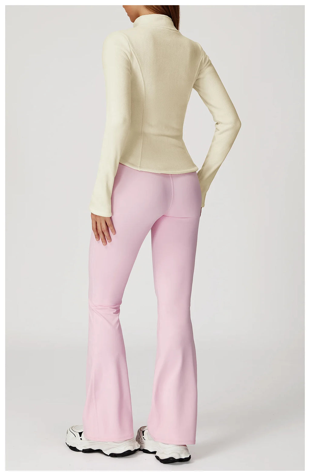 Sports Jacket Long Sleeve Women Zip Fitness Yoga Shirt Winter Warm Gym Top Activewear Running Coats Workout Clothes For Cycling