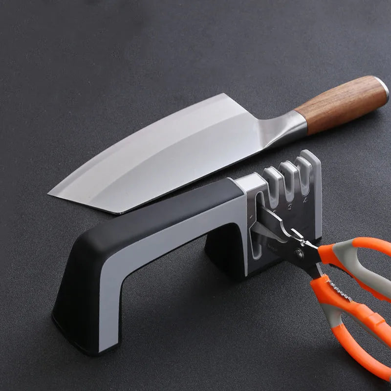 Four in One Sharpening Tool, Making The Blade Sharper and More Useful, Kitchen Accessory