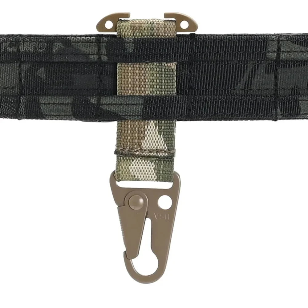 MOLLE T-Mount Carabiner Clip - Tactical Gear Attachment Hook
