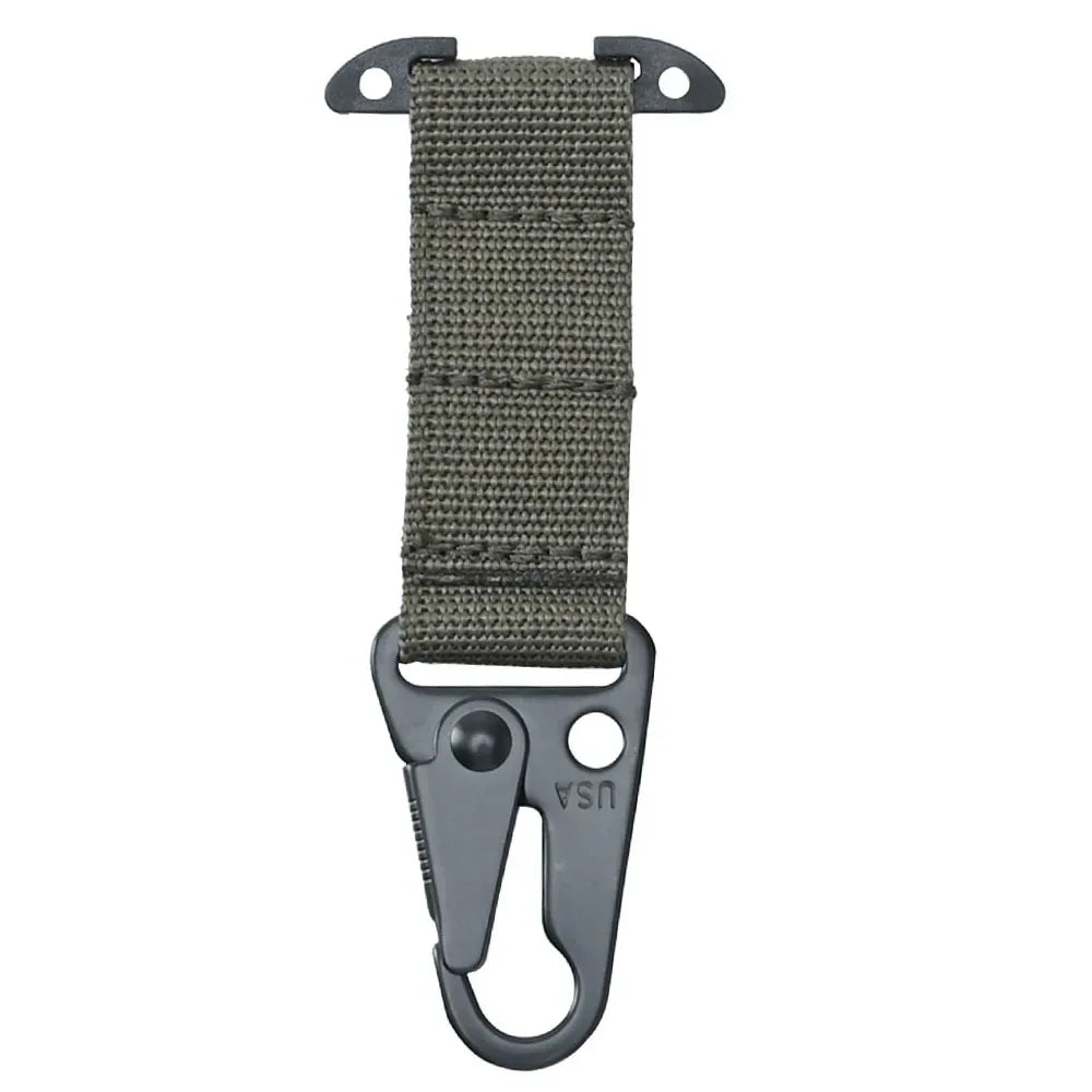 MOLLE T-Mount Carabiner Clip - Tactical Gear Attachment Hook