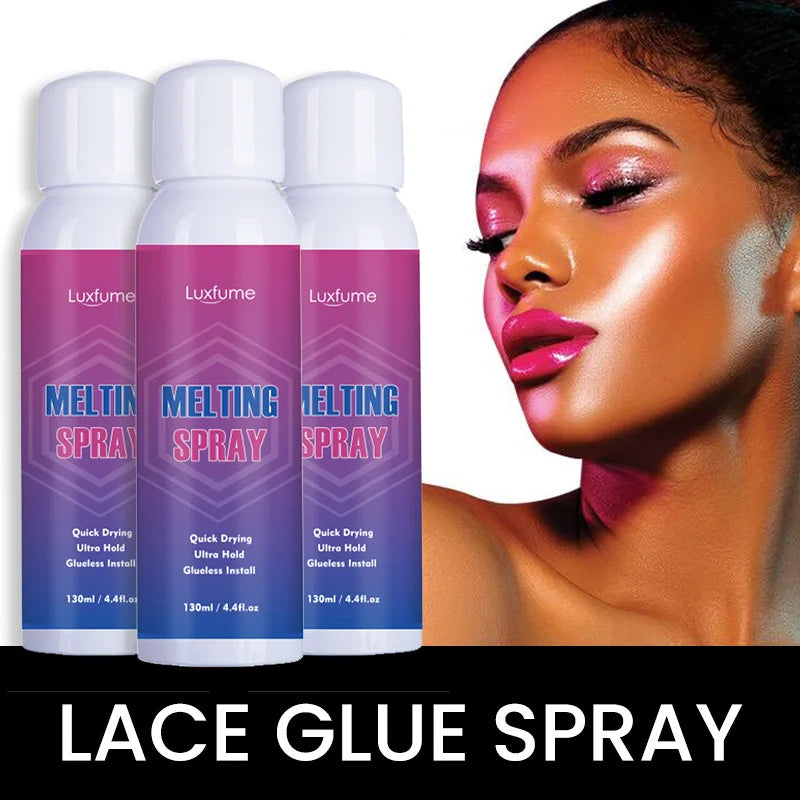Hair Care Kit Wig Glue Wax Stick Adhesives Remover Lace Tint Mousse Melting Spray Edge Control Wig Installation Set Ultra Hold