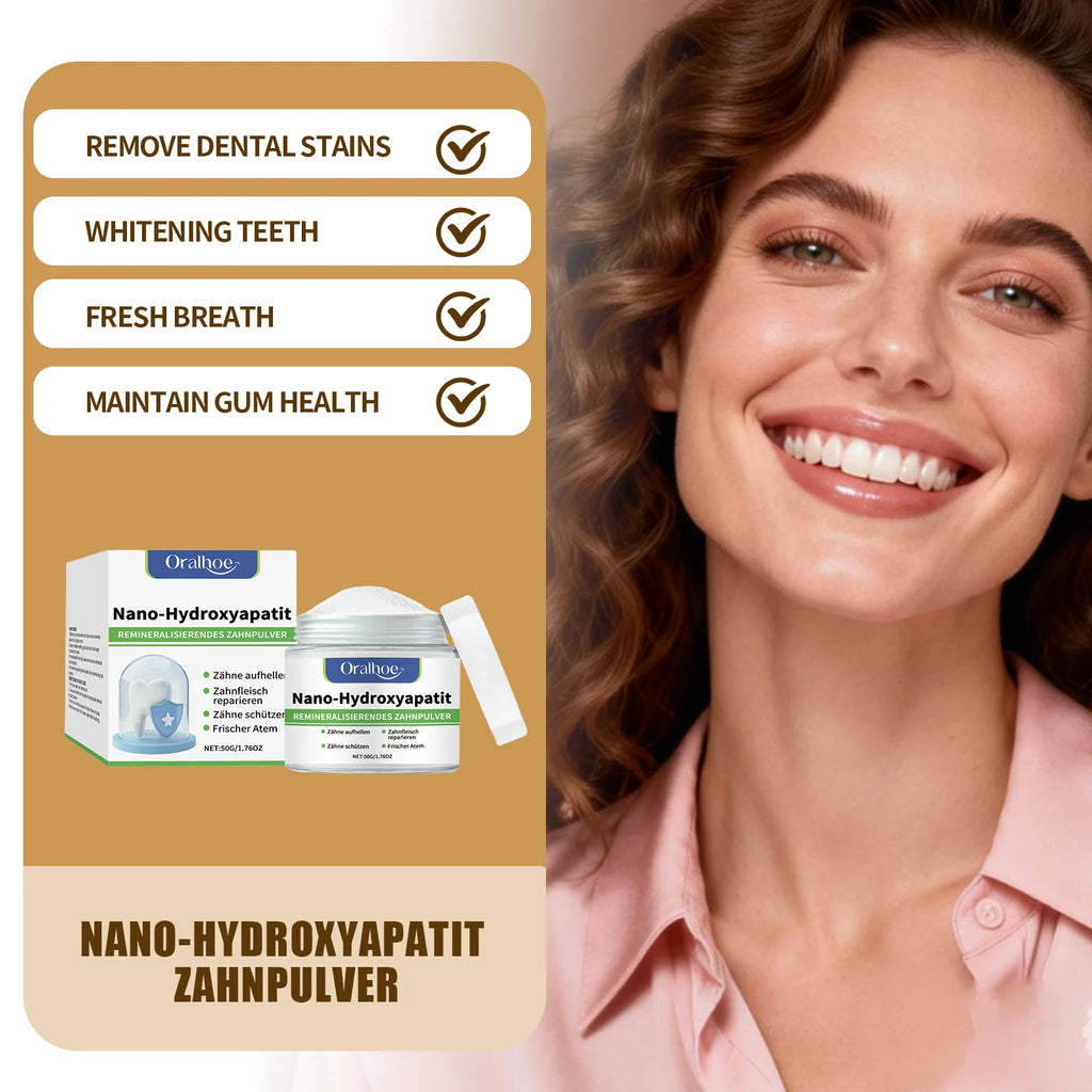 Teeth Whitening Powder - Plaque & Stain Remover