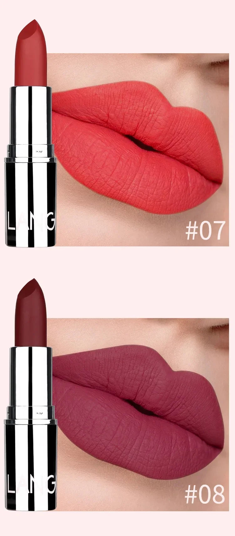 Matte Velvet Lipstick - Nude Pink