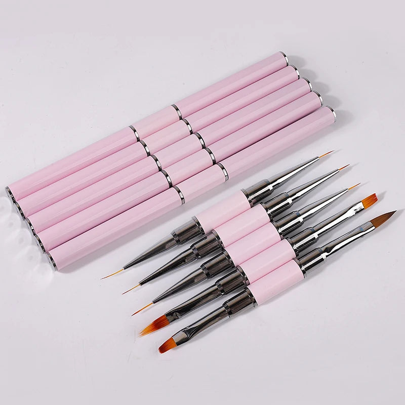 Professional Thin Liner Nail Art Brush - French Paint & UV Gel Decoration