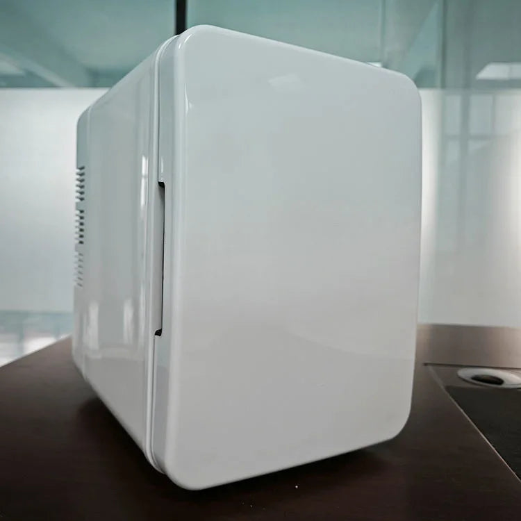 4L Mini Fridge Car Refrigerator Single Door Skincare Fridge for Small Place Desktop Travel  Beauty Cosmetic Beer Refrigerator